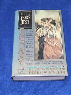 The Year's Best Fantasy: Second Annual Collection 1989 horror & fairy Short Strs
